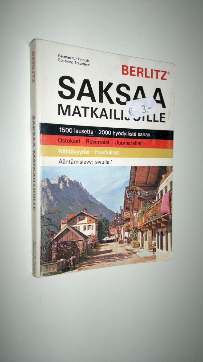 Saksaa matkailijoille = German for Finnish-speaking trave...