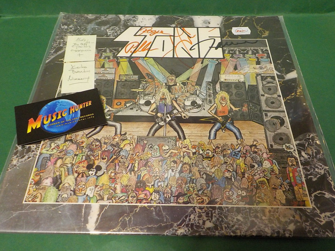 STONE - S/T EX+/M- LP KOKO BÄNDIN NIMMAREILLA