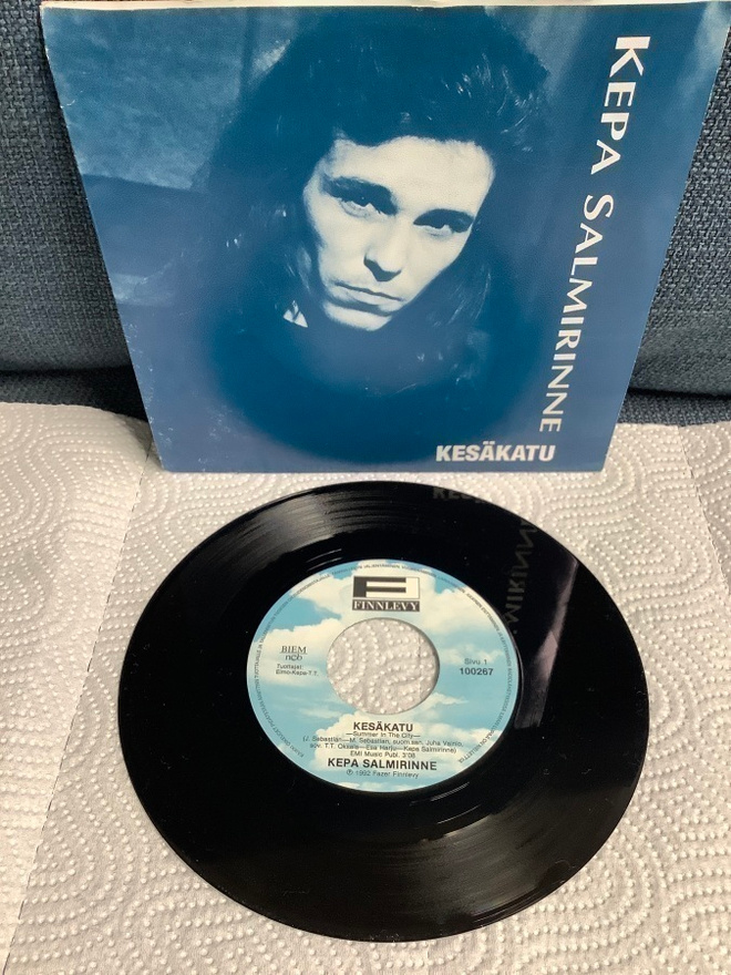 KEPA SALMIRINNE:KESÄKATU  7"  PS. (SINGLE)  ZERO NINE