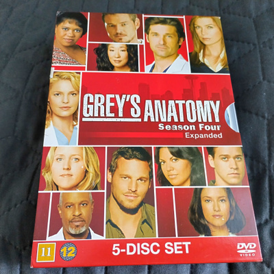 Greyn Anatomia - Kausi 4 DVD