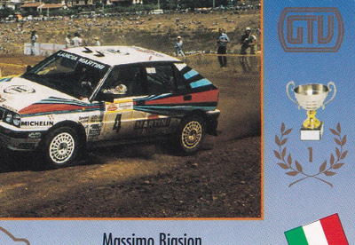 Massimo Biasion 11, World Rally Champion - 88 .  e221