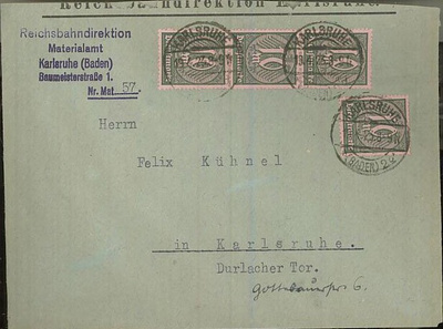 Saksa Dienst Mi 68 4 kpl kuorella