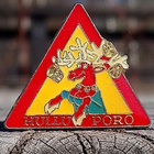 Matkailumerkki/Ravintola Hullu poro. Halkaisija - 27 mm. - pikkukuva 5