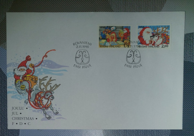 1990  Joulu  FDC