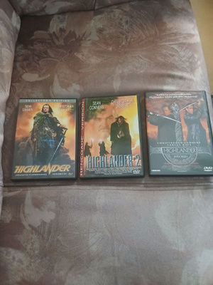 Highlander - 3 × DVD ( Kuolematon/2/Pelin loppu)