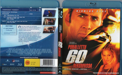 Puhallettu 60 Sekunnissa (11 840) k -FI- BLU-RAY suomik. ni