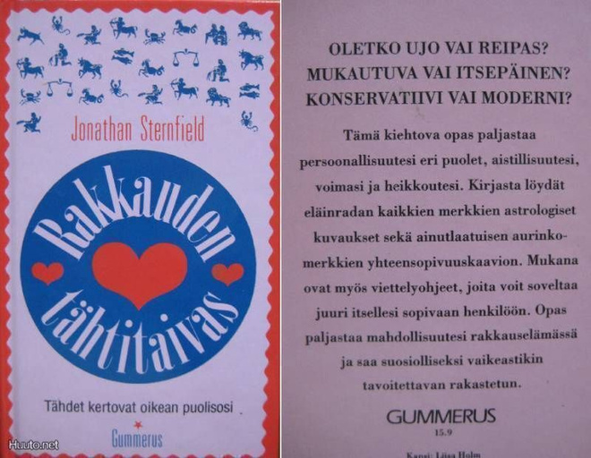 Jonathan Sternfield: Rakkauden tähtitaivas p.- 98