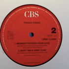Trance Dance :: Don't Walk Away :  Vinyyli ,  Maxi-Single - pikkukuva 4