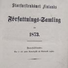 Storfurstendömet Finlands Författnings-Samling för 1873 - pikkukuva 3