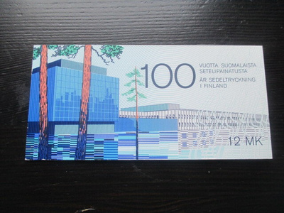 100 vuotta suomalaista setelipainatusta 1985 **