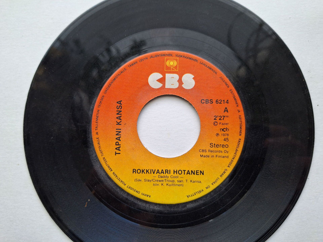 TAPANI KANSA - ROKKIVAARI HOTANEN 7 " Single