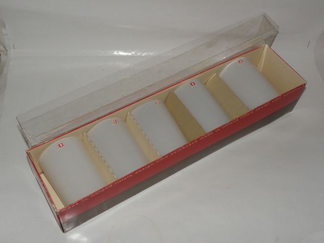 IITTALA SARPANEVA OPAALI LASI, 5 kpl