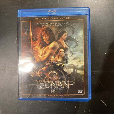 Conan The Barbarian (2011) Blu-ray 3D+Blu-ray