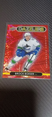 2021-22 Upper Deck S1 #DZ-43 BROCK BOESER DAZZLERS RED