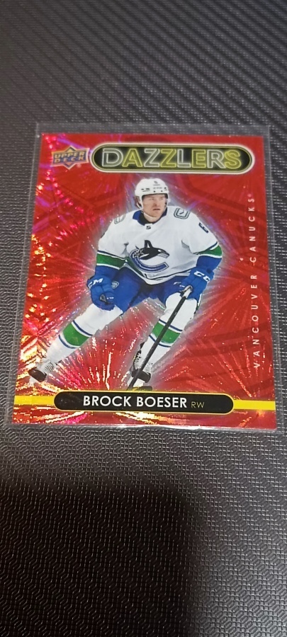 2021-22 Upper Deck S1 #DZ-43 BROCK BOESER DAZZLERS RED
