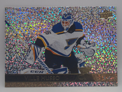 2020-21 Upper deck Speckled rainbow foil Ville Husso
