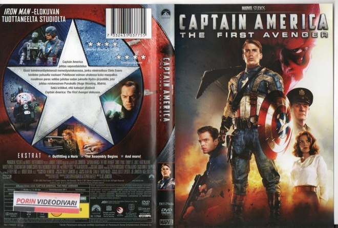 CAPTAIN AMERICA THE FIRST AVENGER	(27 862)	k	-FI-	DVD	2011