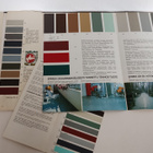 Tikkurila Teknos-Maalit VÄRIKARTTA v.1971 - pikkukuva 2