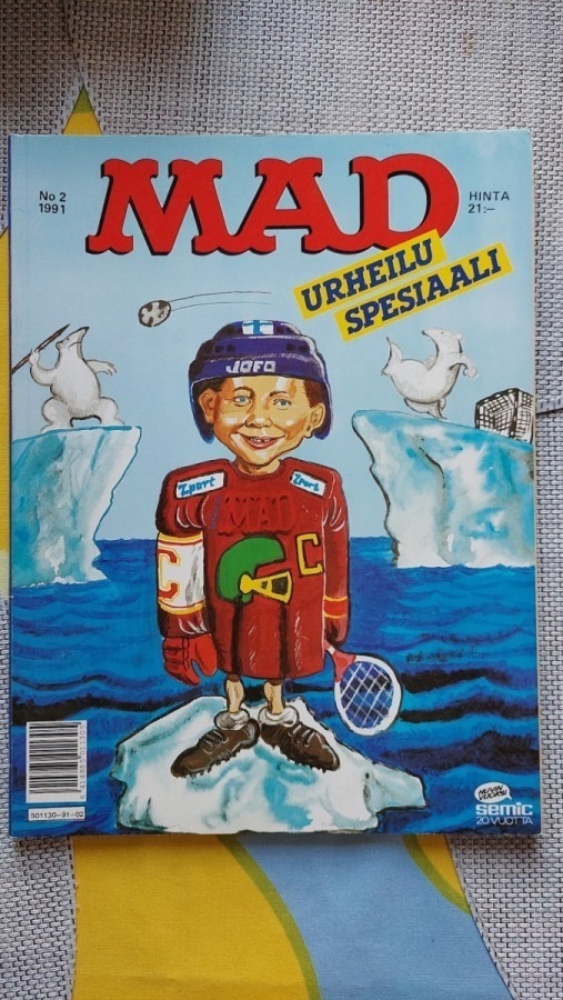 Suomen Mad spesiaali 1991: 2 - Urheiluspesiaali