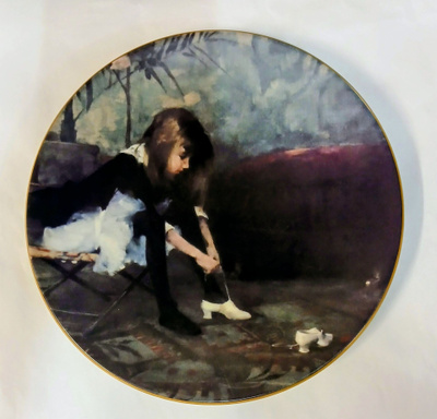 Arabia, Helene Schjerfbeck, Tanssiaiskengät seinälautanen