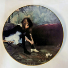 Arabia, Helene Schjerfbeck, Tanssiaiskengät seinälautanen - pikkukuva 1
