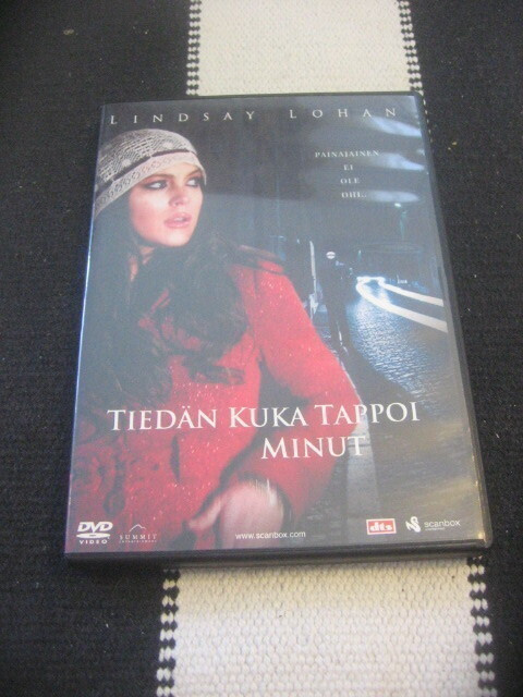 DVD - Tiedän kuka tappoi minut (Lindsay Lohan)