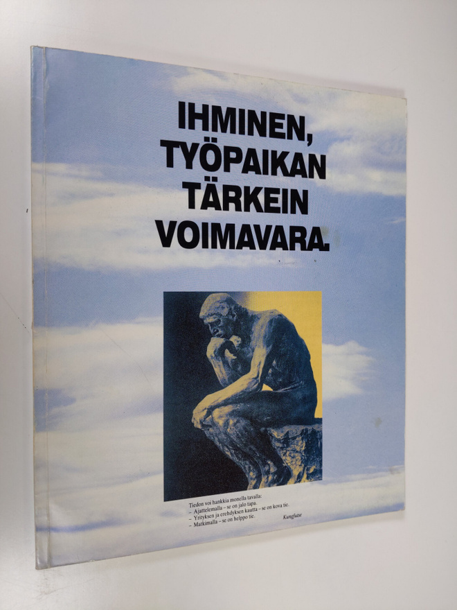 Ihminen, työpaikan tärkein voimavara