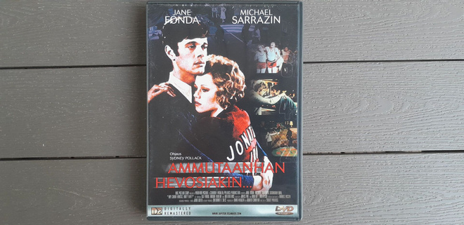 DVD: Ammutaanhan Hevosiakin (Jane Fonda 1969/?) FI julk.
