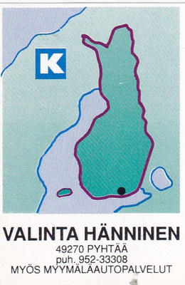 Pyhtää. Valinta Hänninen ,    s67