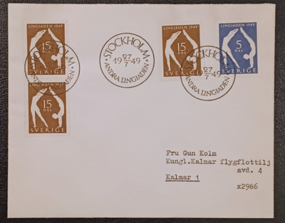 1949 FDC Lingiaden