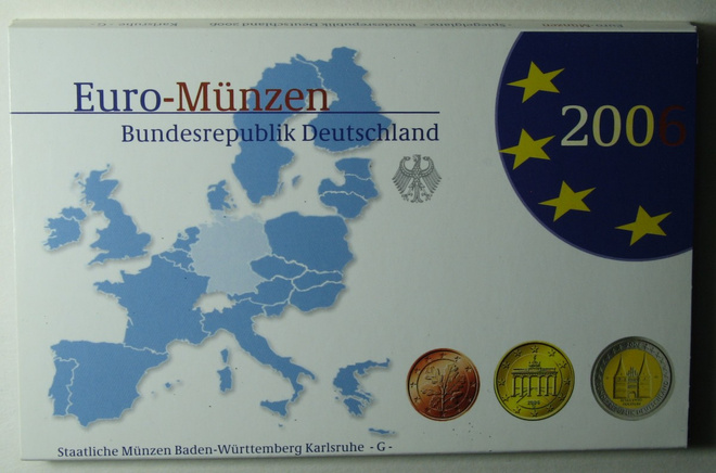 2006 Saksa BU setti G rahapaja Karlsruhe