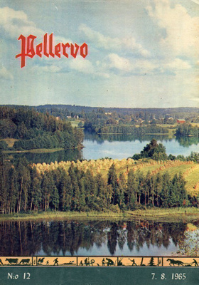 Pellervo n:o 12 1965 Haapamäki. Orimattila. Kuru kuin kanjon