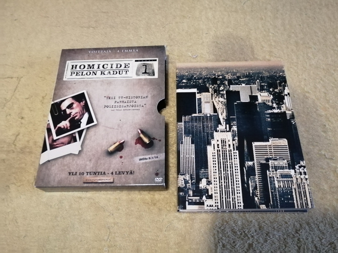 HOMICIDE - PELON KADUT KAUSI 1 DVD