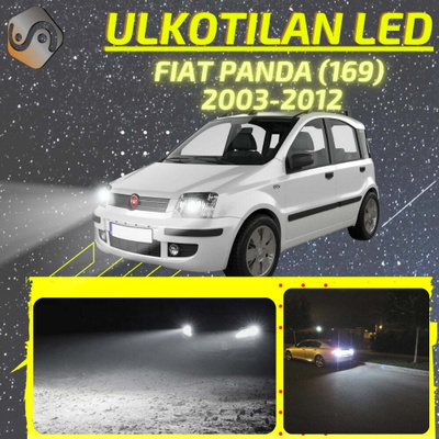 PANDA (169) 2003-2012 Ulkoiset LED -valot
