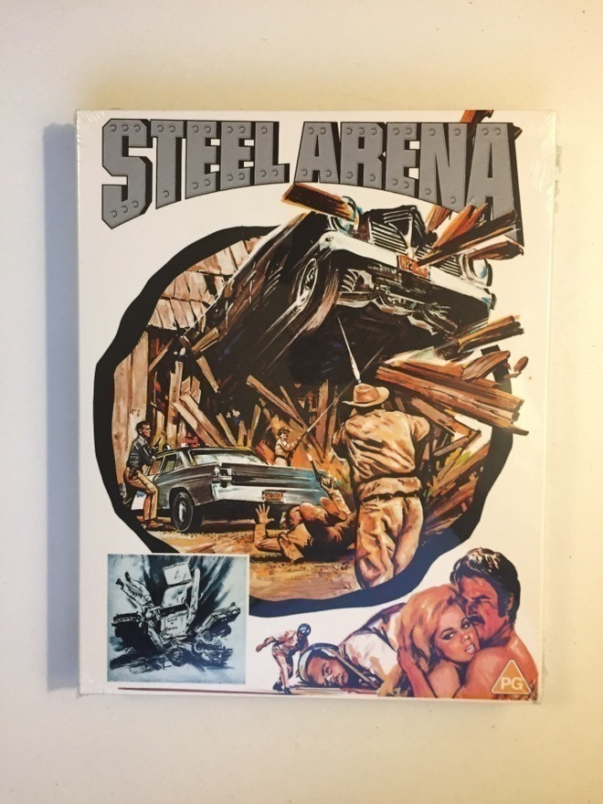 Steel Arena (Blu-ray) Slipcase (Ohjaus: Mark L Lester) UUSI