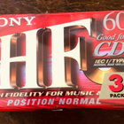 Äänikasetit uusi sinetöity Sony 60, 3 kpl. - pikkukuva 1