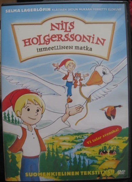 NILS HOLGERSSONIN IHMEELLINEN MATKA DVD