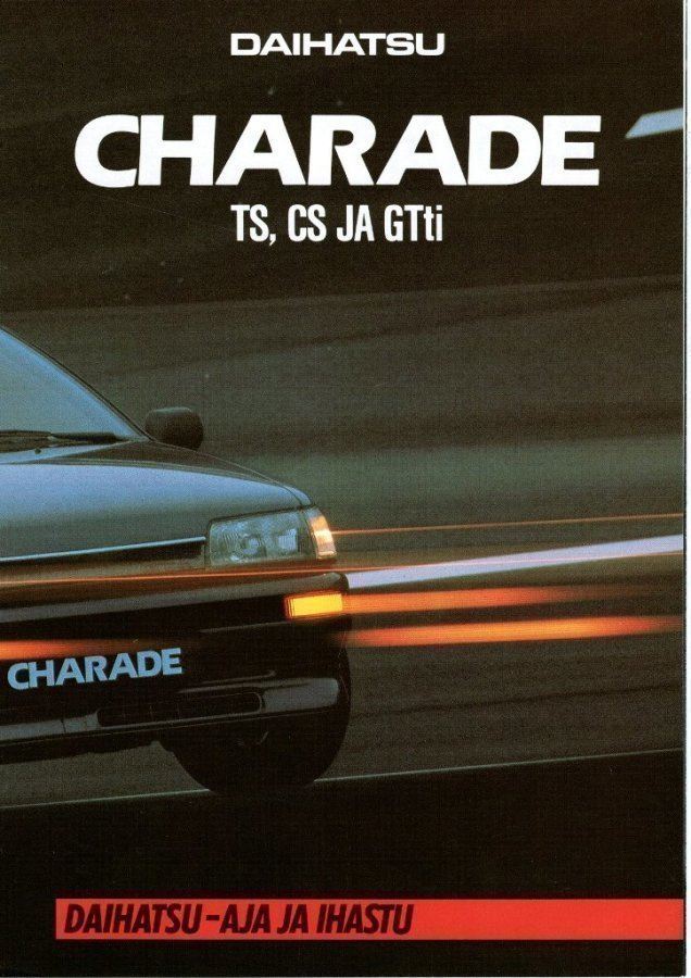 Daihatsu Charade -esite, 1988