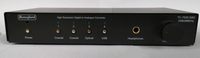 Beresford TC-7520 DAC / Kuulokevahvistin