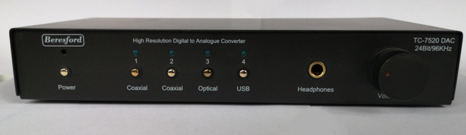 Beresford TC-7520 DAC / Kuulokevahvistin