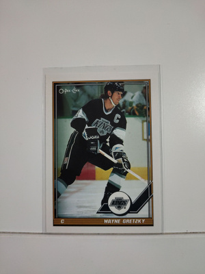 1991-92 O-Pee-Chee #321 Wayne Gretzky