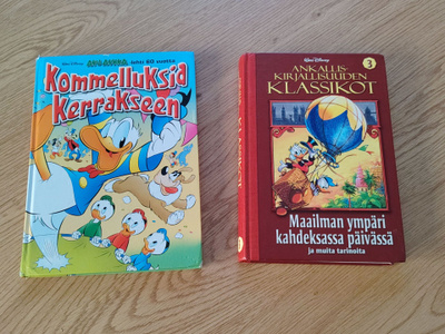 Aku Ankka -kirjat 2 kpl – 8€