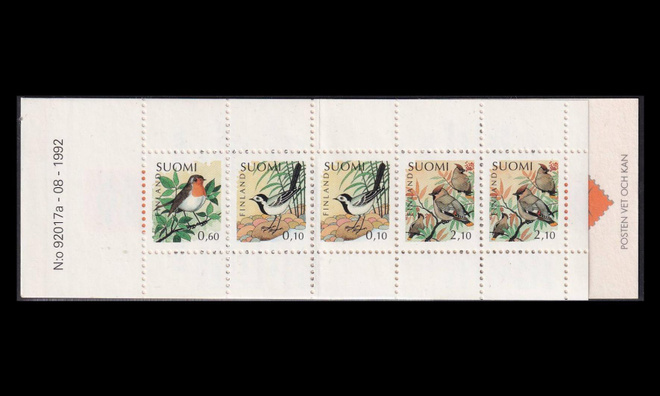 1164-6-Va ** Lintuja vihko 92017a (1992)