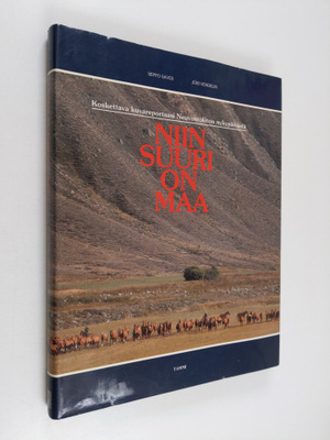Seppo Saves : Niin suuri on maa (tekijän omiste, signeera...