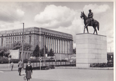 Helsinki, Mannerheim, Eduskuntatalo mv b631