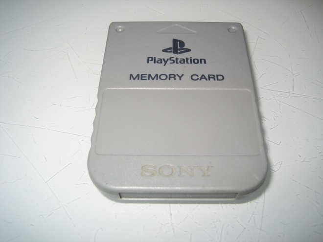 Playstation 1 Alkuperäinen Muistikortti