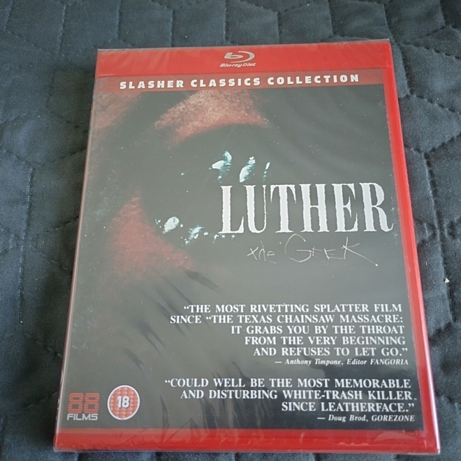 Luther the Geek Blu-ray **muoveissa**