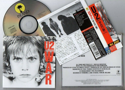 U2: War CD (Japanilainen painos)