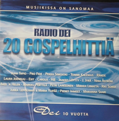 20 GOSPELHITTIÄ, RADIO DEI (CD), ks. esittely