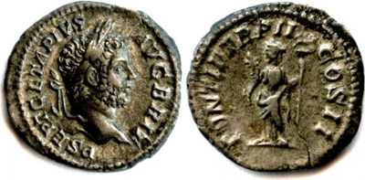 ANCIENT / ROME (II): EMPIRE / Geta, AR Denarius AD 210